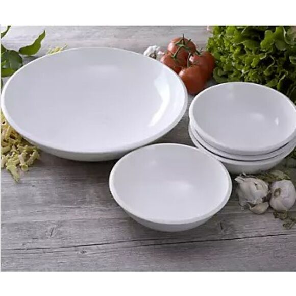 Craft Kitchen Other - Craft Kitchen 5-Piece Porcelain Serving Bowl Set - New in Box